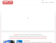 Tablet Screenshot of medlabservices.com.na